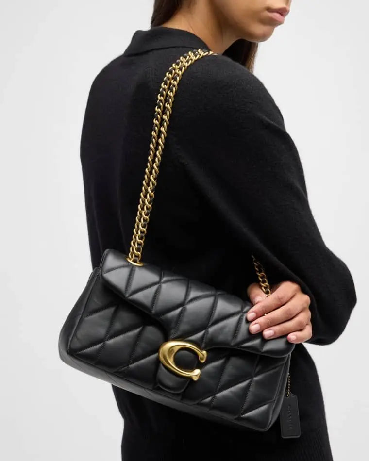 Coach Luxe Shoulder Bag|SmartSpace Quilted Bag Glammy